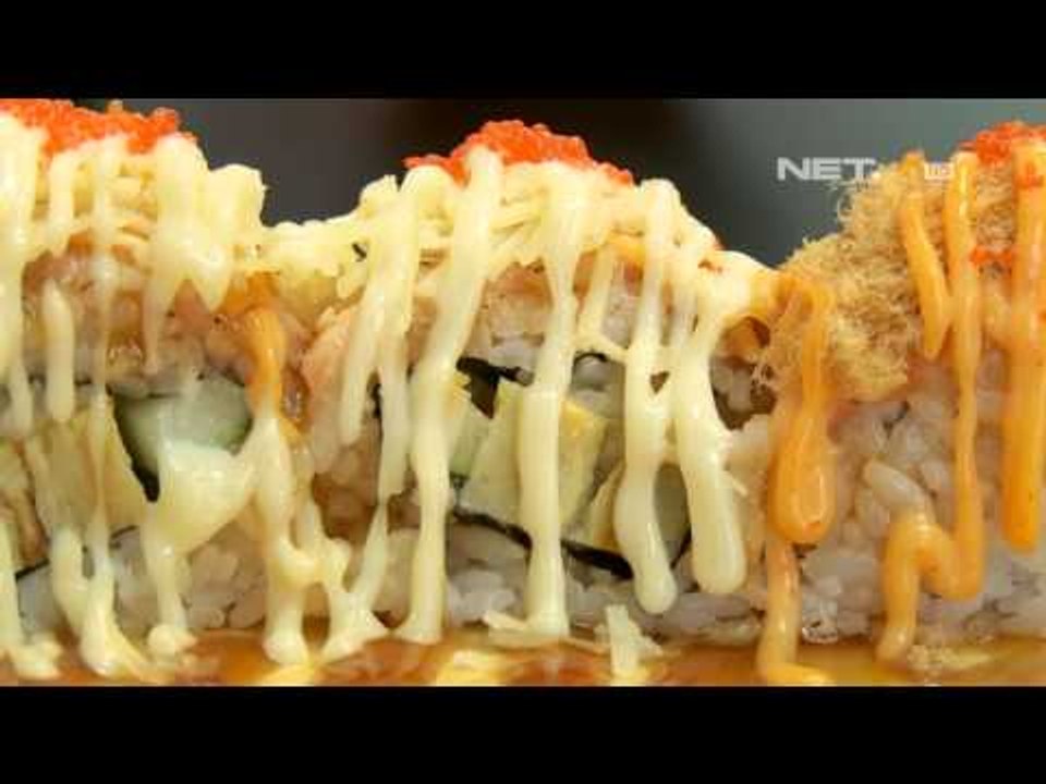 NET12 - Kuliner sushi di kawasan pondok pinang