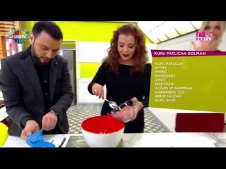 Tanyeli'den 'Kuru Patlıcan Dolması' tarifi / Her Şey Dahil