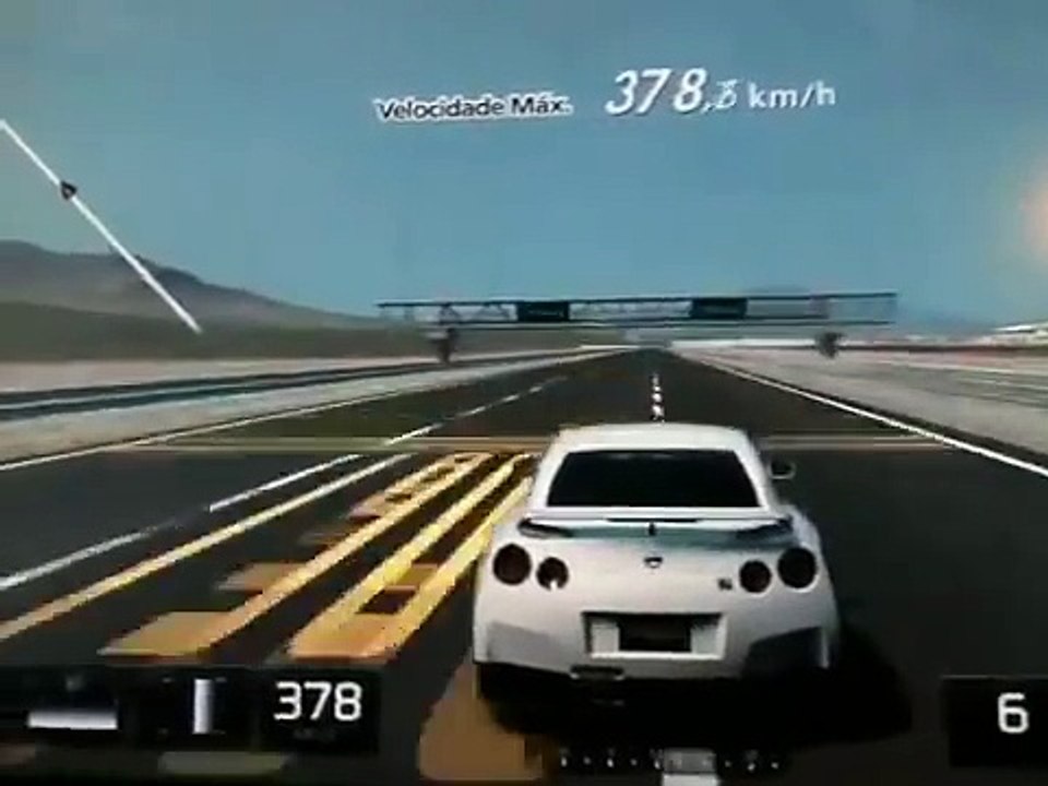 Top speed - 417km h Nissan GTR Black Edition 2012 - on Special Route X - Gran Turismo 5