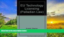 PDF [DOWNLOAD] EU Technology Licensing (Palladian Law) TRIAL EBOOK