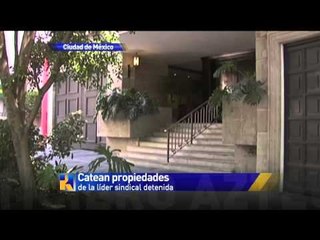 Catean propiedades de Elba Esther Gordillo