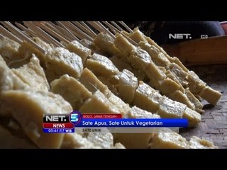 NET5 - Nikmatnya Sate Apus Vegetarian di Solo
