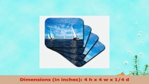 3dRose cst12483 Sail BoatsCeramic Tile Coasters Set of 4 3add4551