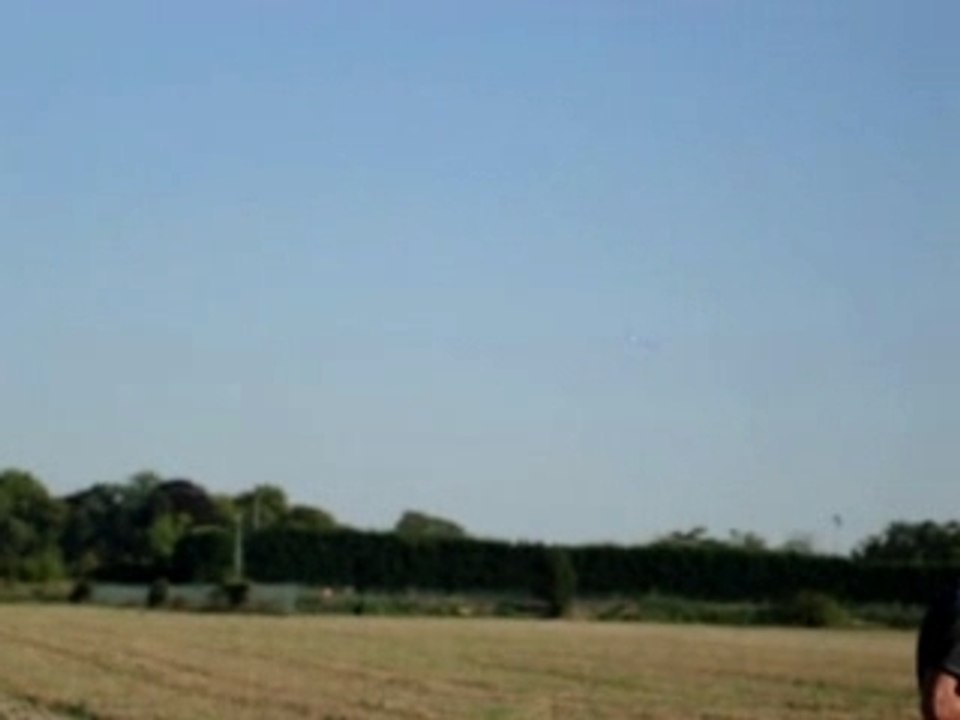 Vol de l'EasyStar avec fusées !