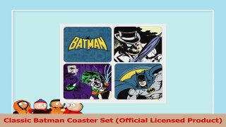 Classic Batman Coaster Set Official Licensed Product 7f46eb56
