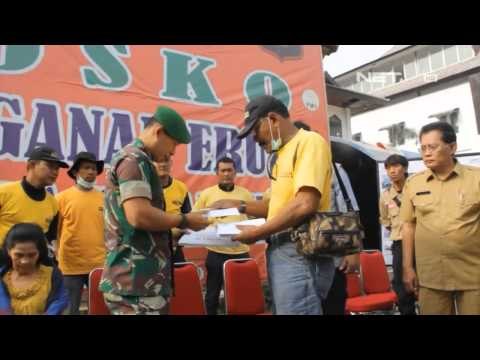 NET24 - Santunan Bagi Keluarga Korban Erupsi Sinabung