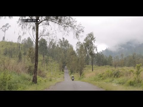 NET17 - Jalur dataran tinggi Bondowoso kerap dilalui para penggemar motor untuk touring