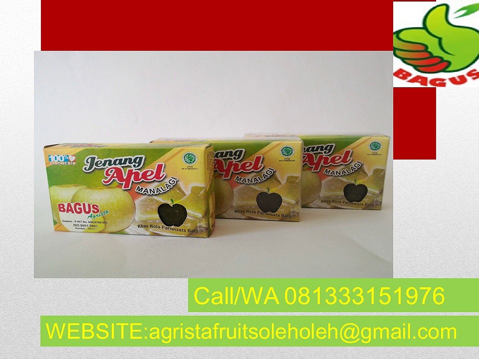 WA 081333151976,(Telkomsel),jenang dodol apel manalagi
