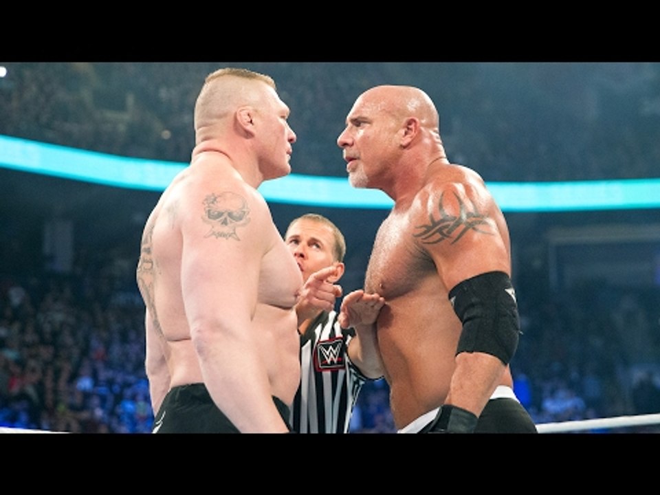 Goldberg responds to Brock Lesnar's WrestleMania challenge