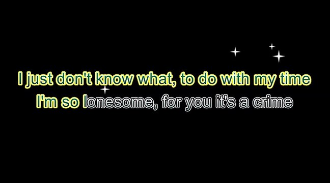 I just don't know what to do with myself . Dionne Warwick . Karaoke