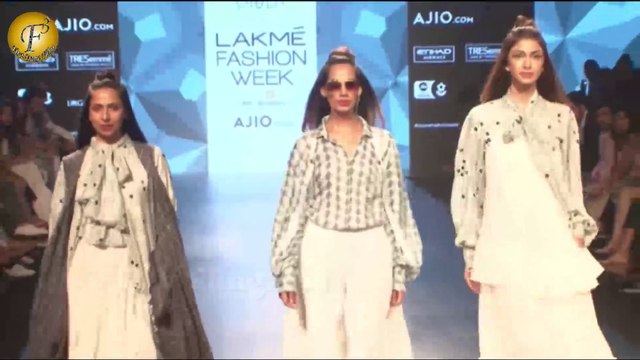 ANUSHKA MANCHANDA & KIARA ADVANI ON RAMP IN LFW