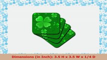 3dRose LLC cst116772 This Design is of Some lucky Shamrocks on a Green Background Just b098eb70