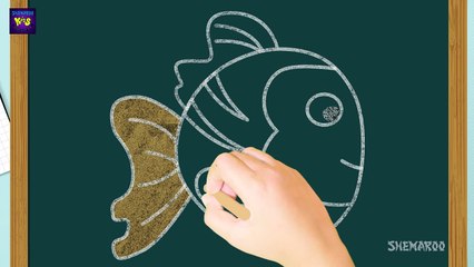 Easy Fish Drawing for Kids _ Kids Learning Video _ Shemaroo Kids-cDun1FcM2t4