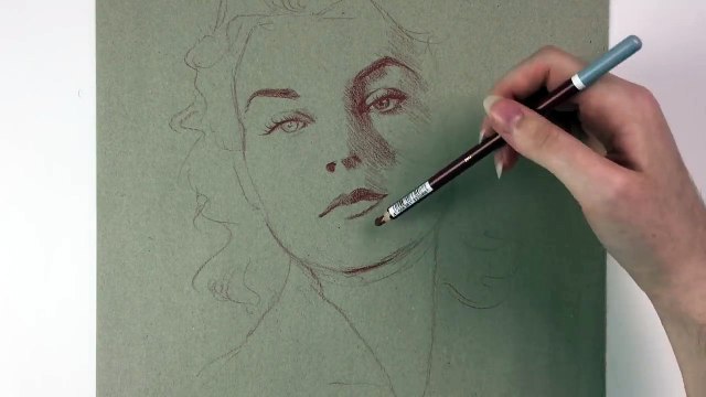 Schnell-Portraits. Portraits einfach zeichnen lernen. Mappenvorbereitungskurs Kunst-p3o8o6yeMmI