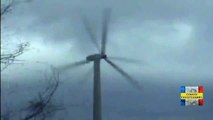 Éoliennes VS tempête : ça donne ça!