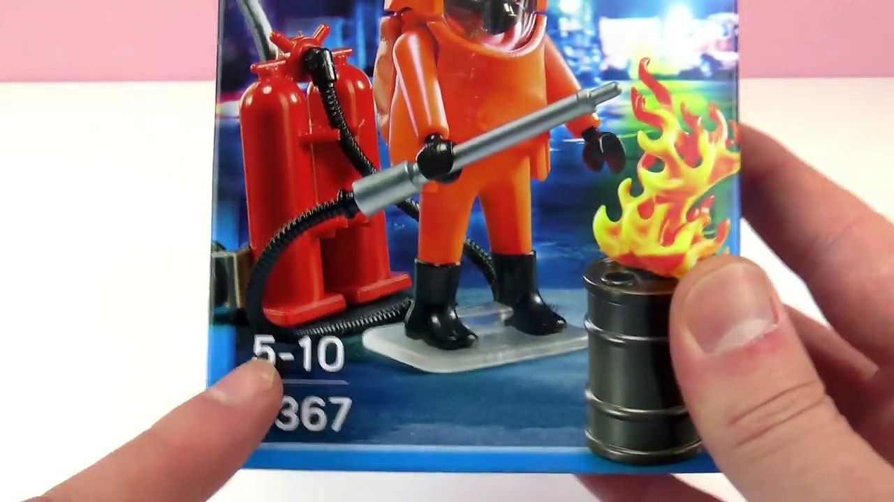 PLAYMOBIL SPEZIALEINSATZ Feuerwehr! Es brennt! Zu gefährlich für Papa Vogel! Spiel mit mir-tSYvTq5BnBo