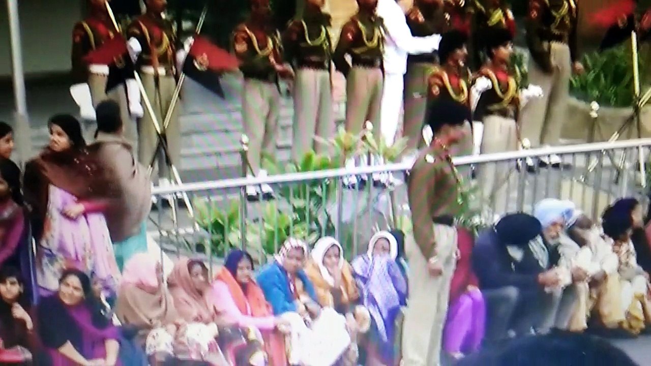 Wagah Border, Indo Pak Beating Retreat Ceremony 2017