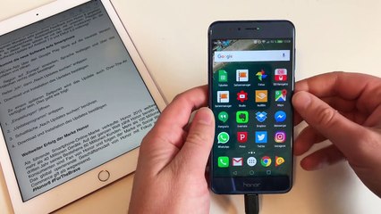 Honor 8 Android 7 Nougat Update mit SIM und HiCare App-7j7JSCbiArs