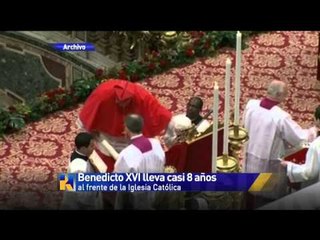 Renuncia Benedicto XVI por su avanzada edad