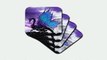 3dRose LLC cst41444 Fairytale Dragon Ceramic Tile Coasters Set of 8 ca8d047f