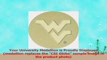 West Virginia Mountaineers Set of 4 Brass Coasters a0980f2f