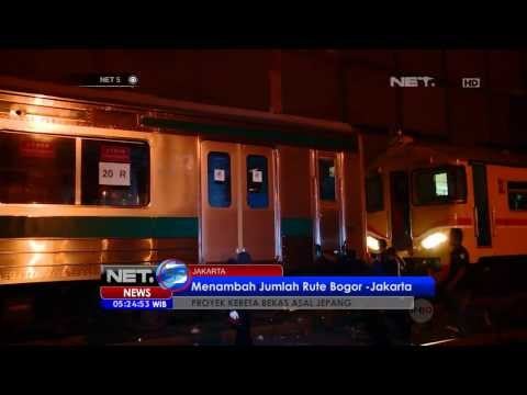NET5 - 30 Gerbong KRL baru tiba di Pelabuhan Tanjung Priok