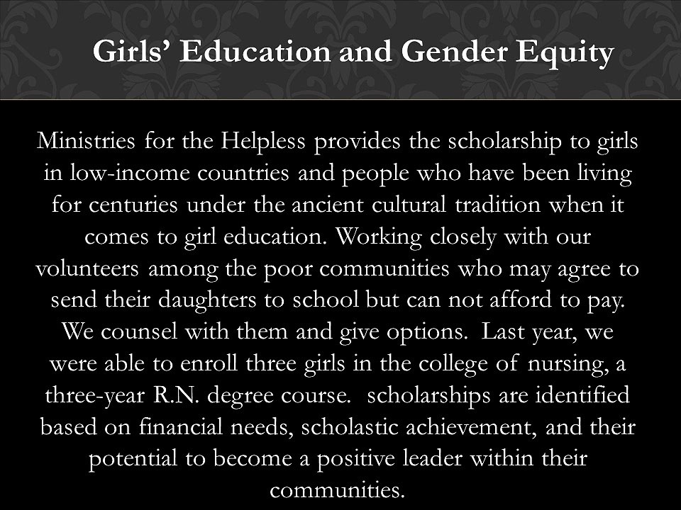Help The Helpless Girls