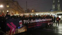 جشن رقص راستگرایان در اتریش تحت تدابیر شدید امنیتی برگزار شد