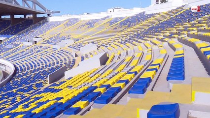 الحلة الجديدة لملعب محمد الخامس بعد تركيب اللوحة الإلكترونية-OJzyOM4i4F4