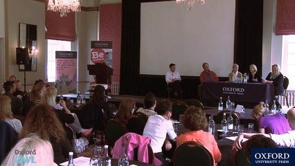 Panel Discussion with Michael Morpurgo, Lauren Child, Prof. Kim Reynolds, Nikki Gamble & David Reedy-DRTfENz_yG4