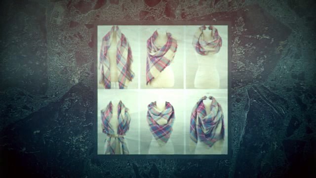 6 Ways to Tie a Scarves by Ashlee Ellen