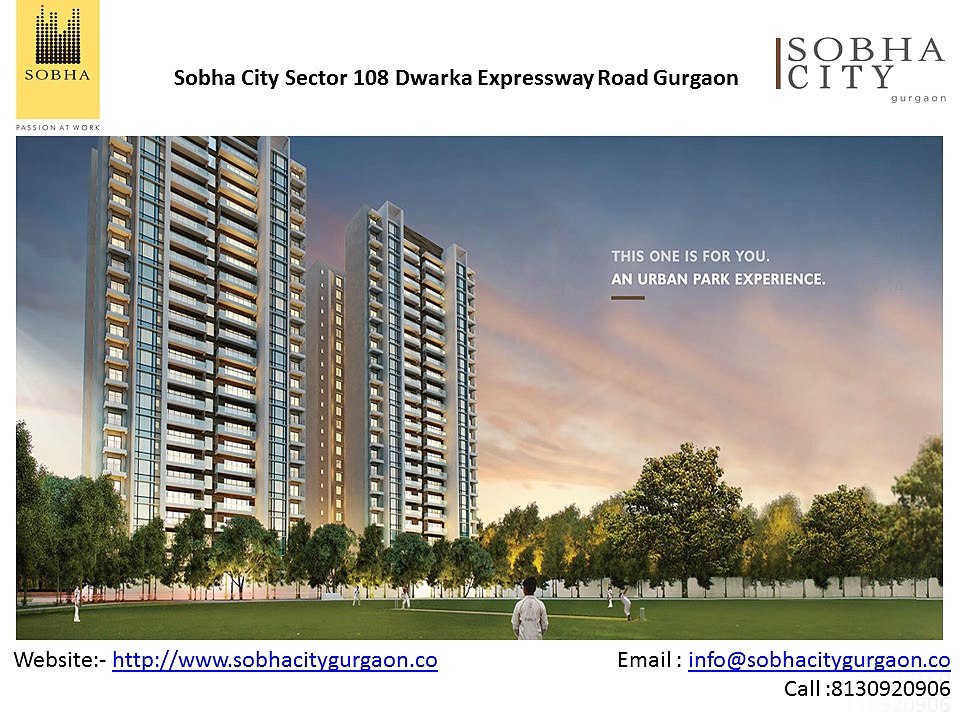 Sobha Ltd. Brings a new Residency at Sector 108 Sobah City