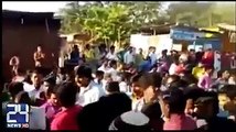 بھارت میں انسانیت سوز واقعہ تڑپتے مسلم نوجوان نے جان دیدی، لوگ ویڈیو بناتے رہے