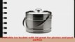 MIU France Stainless Steel DoubleWall Ice Bucket Silver 2495dfa6