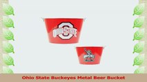 Ohio State Buckeyes Metal Beer Bucket e05361b1