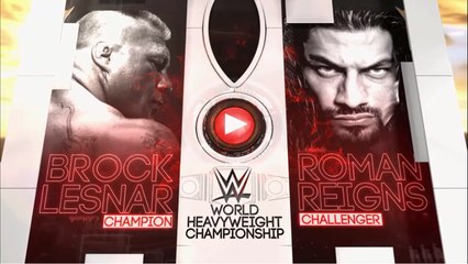 Video herunterladen: Brock Lesnar vs Roman Reigns - WrestleMania 31 - Official Promo