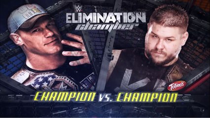 John Cena vs Kevin Owens - Elimination Chamber 2015 - Official Promo