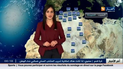 رياح قوية مرتقبة في الولايات التالية
