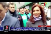 Argentina: Cristina Fernández deberá responder por presunto lavado de activos