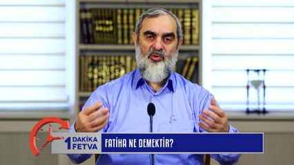 252) Fatiha Ne Demektir? /Birfetva - Nureddin YILDIZ