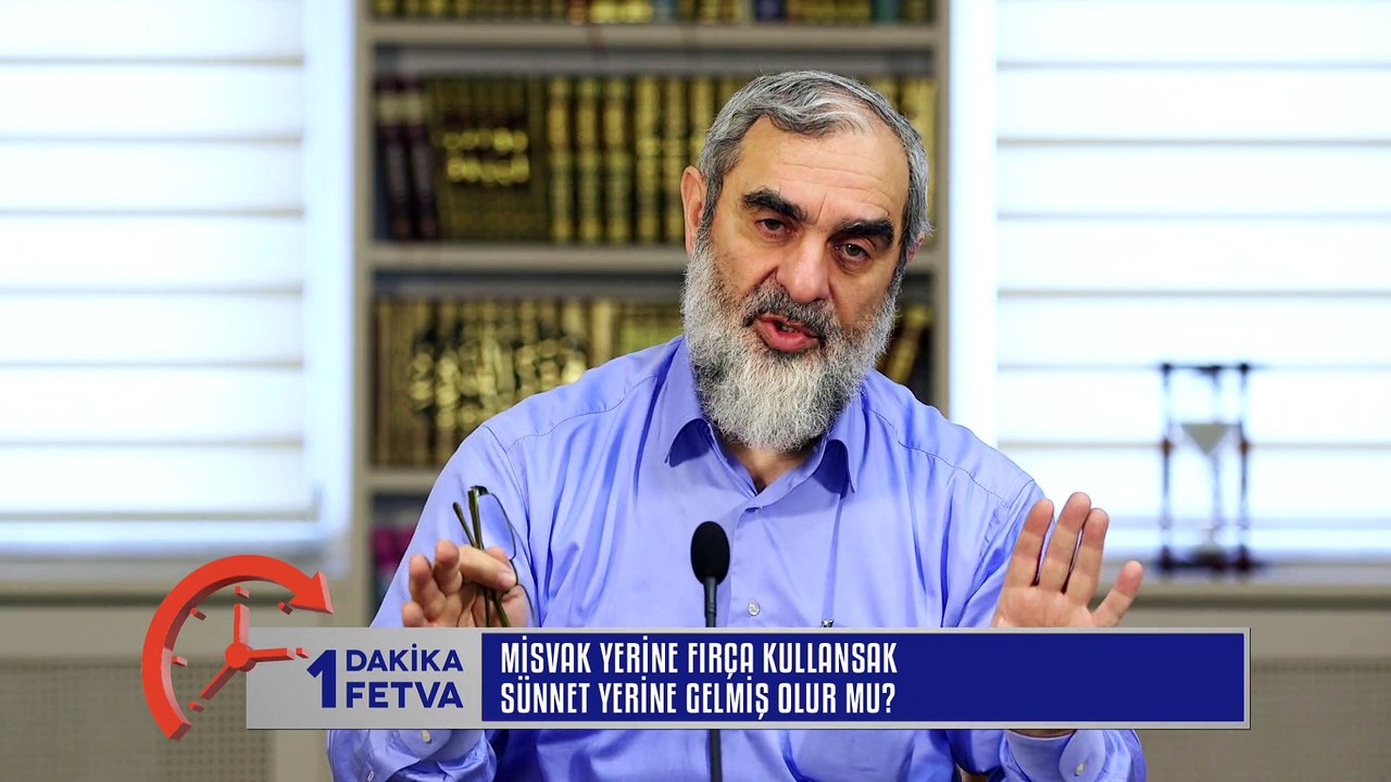 257)Misvak Yerine Fırça Kullansak Sünnet Yerine Gelmiş Olur Mu? /Birfetva - Nureddin YILDIZ