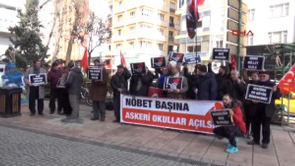 Eskişehir 'Askeri Okullar Açılsın' Eylemi