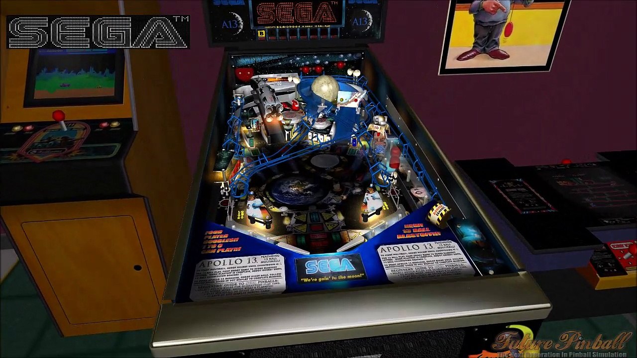 Apollo 13 Recreated On Future Pinball.