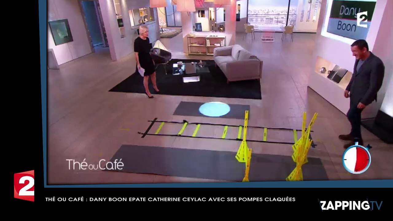 Dany Boon - Thé ou Café : il épate Catherine Ceylac avec ses pompes claquées ! (VIDEO)