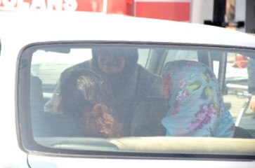 Kaza Sonrası Araç İçerisinde Mahsur Kaldılar