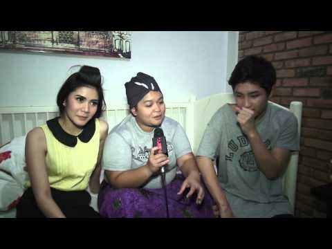 Kegiatan Teuku Rasya di lokasi syuting