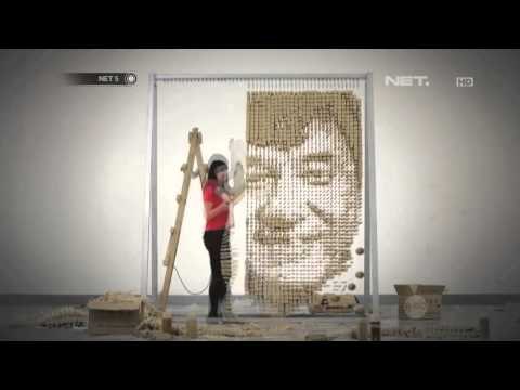 NET5 - Karya Seni dari Puluhan Ribu Sumpit di Cina