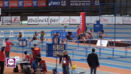 Finale 60 m haies Espoirs Femmes