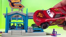 Matchbox Car Wash Playset with Slime & Disney Cars Lightning McQueen - Rayo Die Cast Car Collection