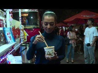Shafira kuliner di Festival Food Truck Garage